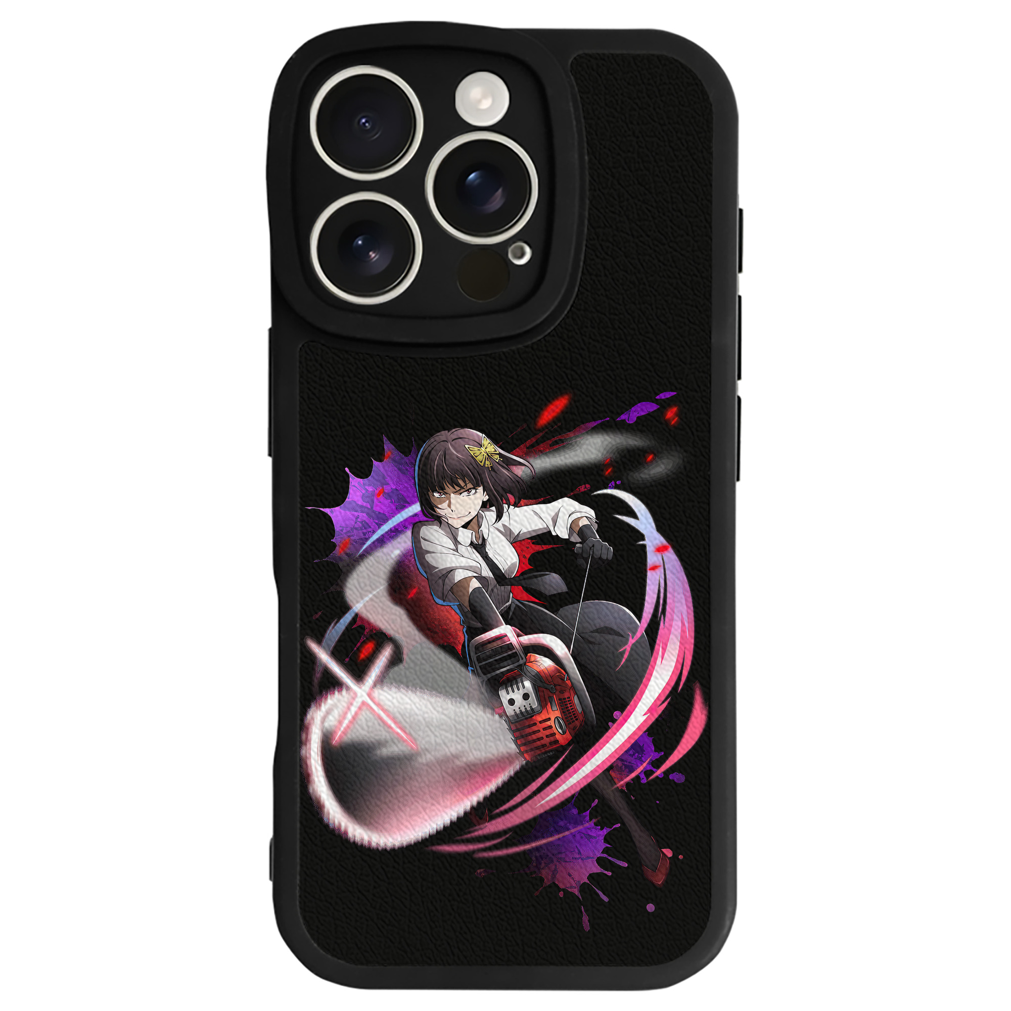 （画像用） 文豪ストレイドッグス Bungo Stray Dogs 【iPhone 16シリーズ対応】シリコンスマホケース（レザー調） 材質：シリコン